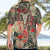 Skull Pattern Hawaiian Shirt Demon Art - Come With Me - Wonder Print Shop