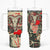 Skull Pattern Tumbler With Handle Demon Art - Come With Me - Wonder Print Shop