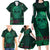 Technology Skull Family Matching Long Sleeve Bodycon Dress and Hawaiian Shirt Warning - Erro 404 - Wonder Print Shop