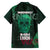 Technology Skull Family Matching Off Shoulder Long Sleeve Dress and Hawaiian Shirt Warning - Erro 404 - Wonder Print Shop