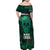 Technology Skull Family Matching Off Shoulder Maxi Dress and Hawaiian Shirt Warning - Erro 404 - Wonder Print Shop