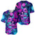 Space Skull Baseball Jersey Skeleton Color Neon Paint On Space - Wonder Print Shop