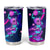 Space Skull Tumbler Cup Skeleton Color Neon Paint On Space - Wonder Print Shop