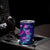 Space Skull Tumbler Cup Skeleton Color Neon Paint On Space - Wonder Print Shop