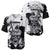 Black Joke Skull Baseball Jersey Spade Ace Grunge Art - Wonder Print Shop