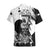 Black Joke Skull Hawaiian Shirt Spade Ace Grunge Art - Wonder Print Shop