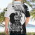 Black Joke Skull Hawaiian Shirt Spade Ace Grunge Art - Wonder Print Shop