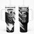 Black Joke Skull Tumbler With Handle Spade Ace Grunge Art - Wonder Print Shop