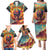 Skull Flaming Family Matching Puletasi Dress and Hawaiian Shirt I Can Fix Stupid But It's Gonna Hurt - Wonder Print Shop