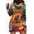 Skull Flaming Hoodie Dress I Can Fix Stupid But It's Gonna Hurt - Wonder Print Shop