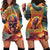 Skull Flaming Hoodie Dress I Can Fix Stupid But It's Gonna Hurt - Wonder Print Shop