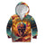 Skull Flaming Kid Hoodie I Can Fix Stupid But It's Gonna Hurt - Wonder Print Shop