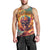 Skull Flaming Men Tank Top I Can Fix Stupid But It's Gonna Hurt - Wonder Print Shop