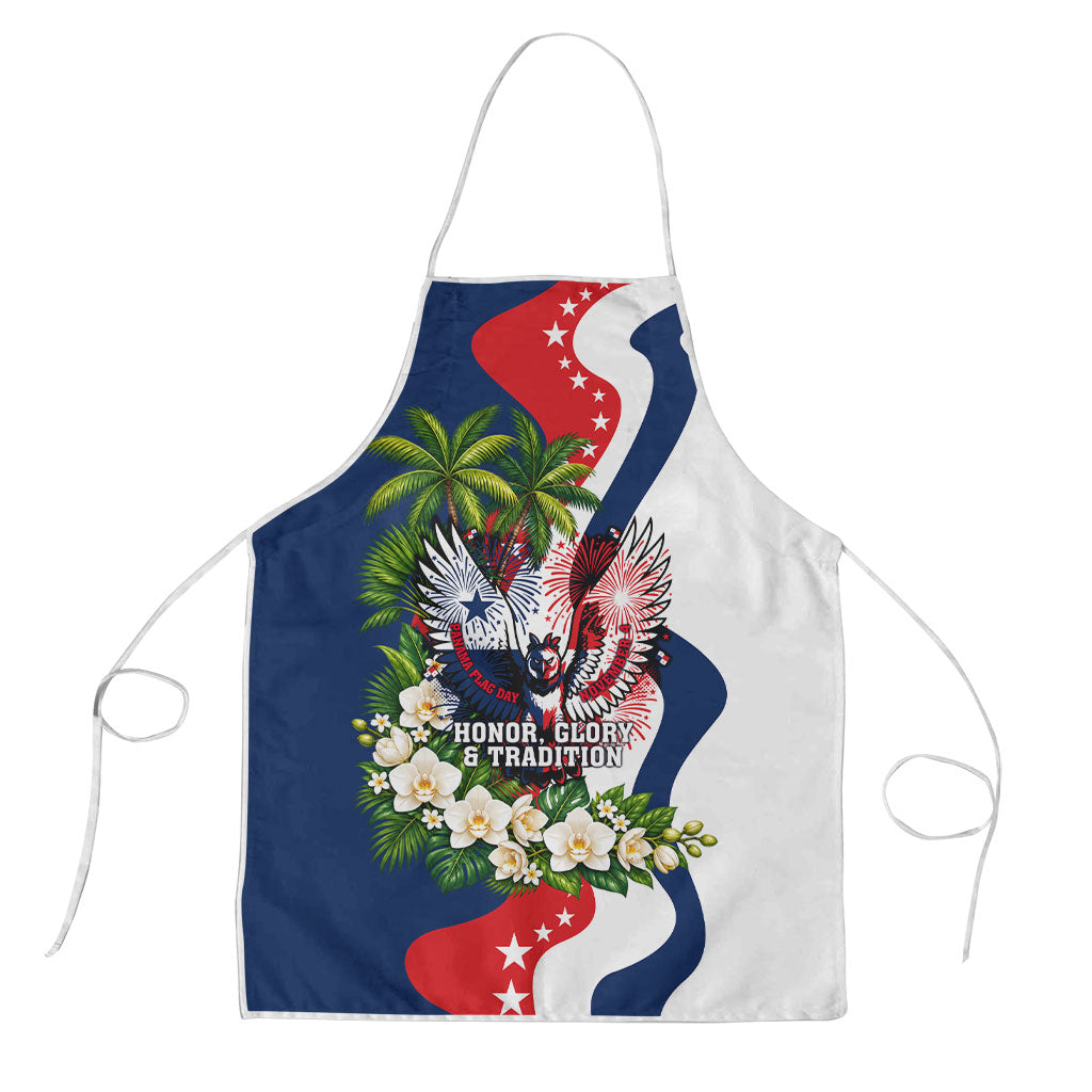 Panama Flag Day Apron Patriotic Eagle Flag Heritage Honor Glory Tradition