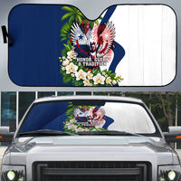 Panama Flag Day Auto Sun Shade Patriotic Eagle Flag Heritage Honor Glory Tradition