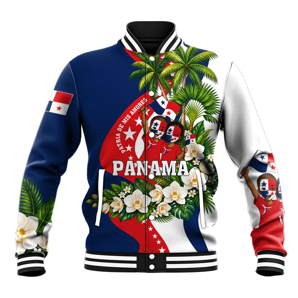 Panama Flag Day Baseball Jacket Patriotic Eagle Flag Heritage Honor Glory Tradition