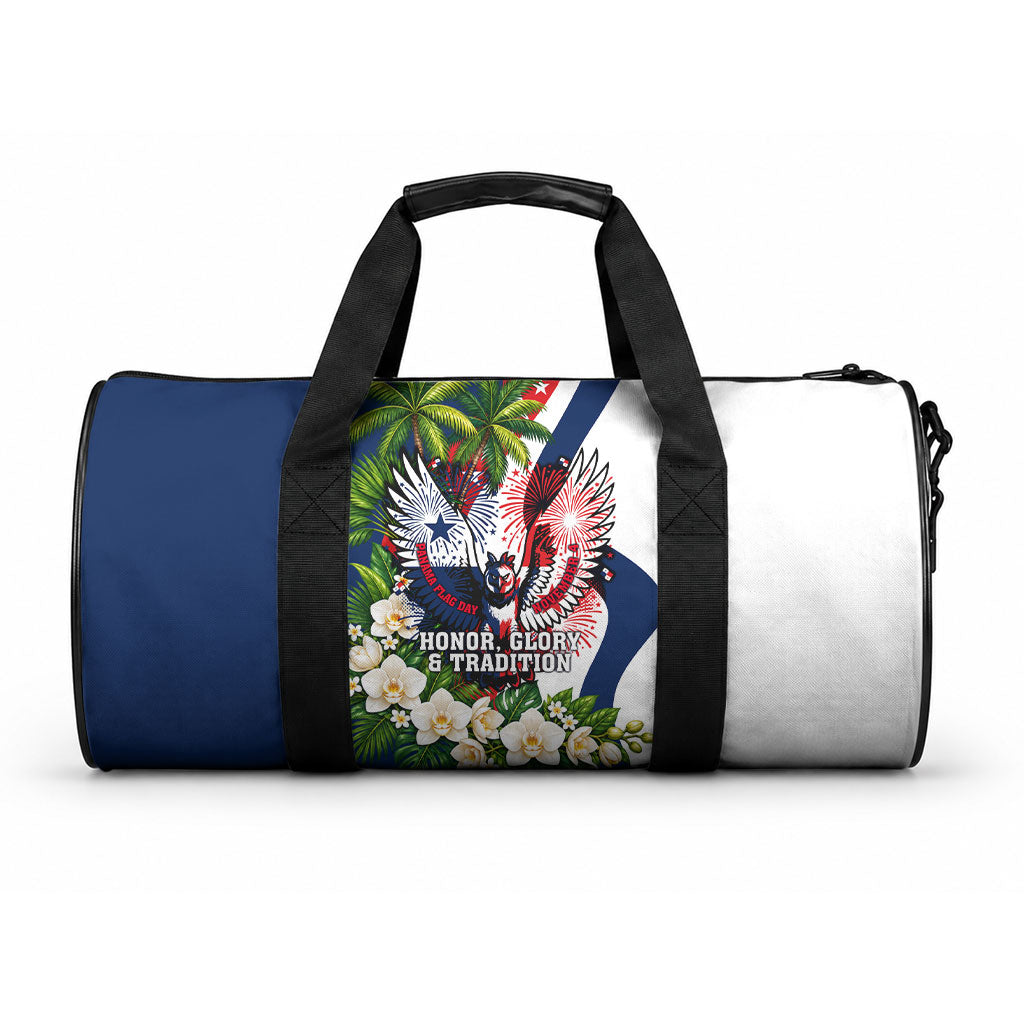 Panama Flag Day Duffle Bag Patriotic Eagle Flag Heritage Honor Glory Tradition
