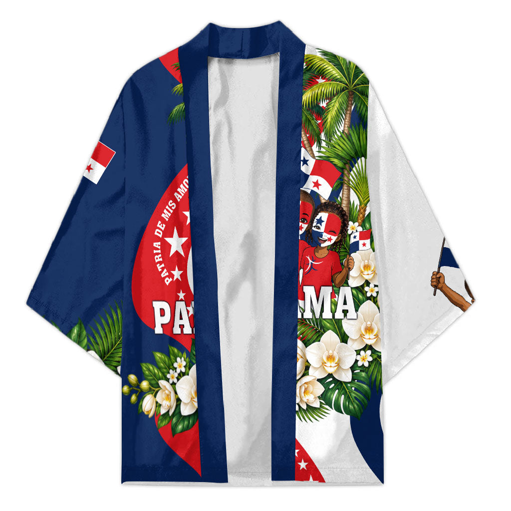 Panama Flag Day Kimono Patriotic Eagle Flag Heritage Honor Glory Tradition