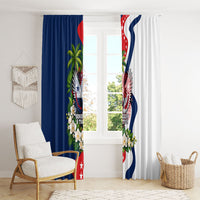 Panama Flag Day Window Curtain Patriotic Eagle Flag Heritage Honor Glory Tradition
