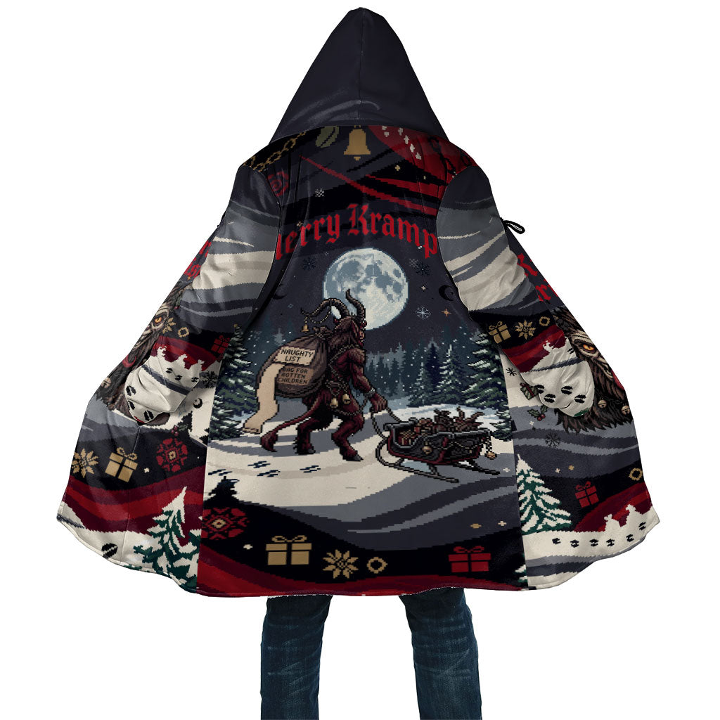 Keep Krampus In Christmas Cloak Gothic Dark Horror Mythical Creature Xmas Art