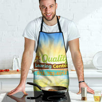Quality Learning Center Apron Funny Day Care Bright and Playful Branded