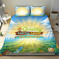 Quality Learning Center Bedding Set Funny Day Care Bright and Playful Branded