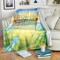 Quality Learning Center Blanket Funny Day Care Bright and Playful Branded