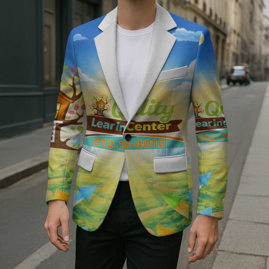 Quality Learning Center Blazer Funny Day Care Bright and Playful Branded