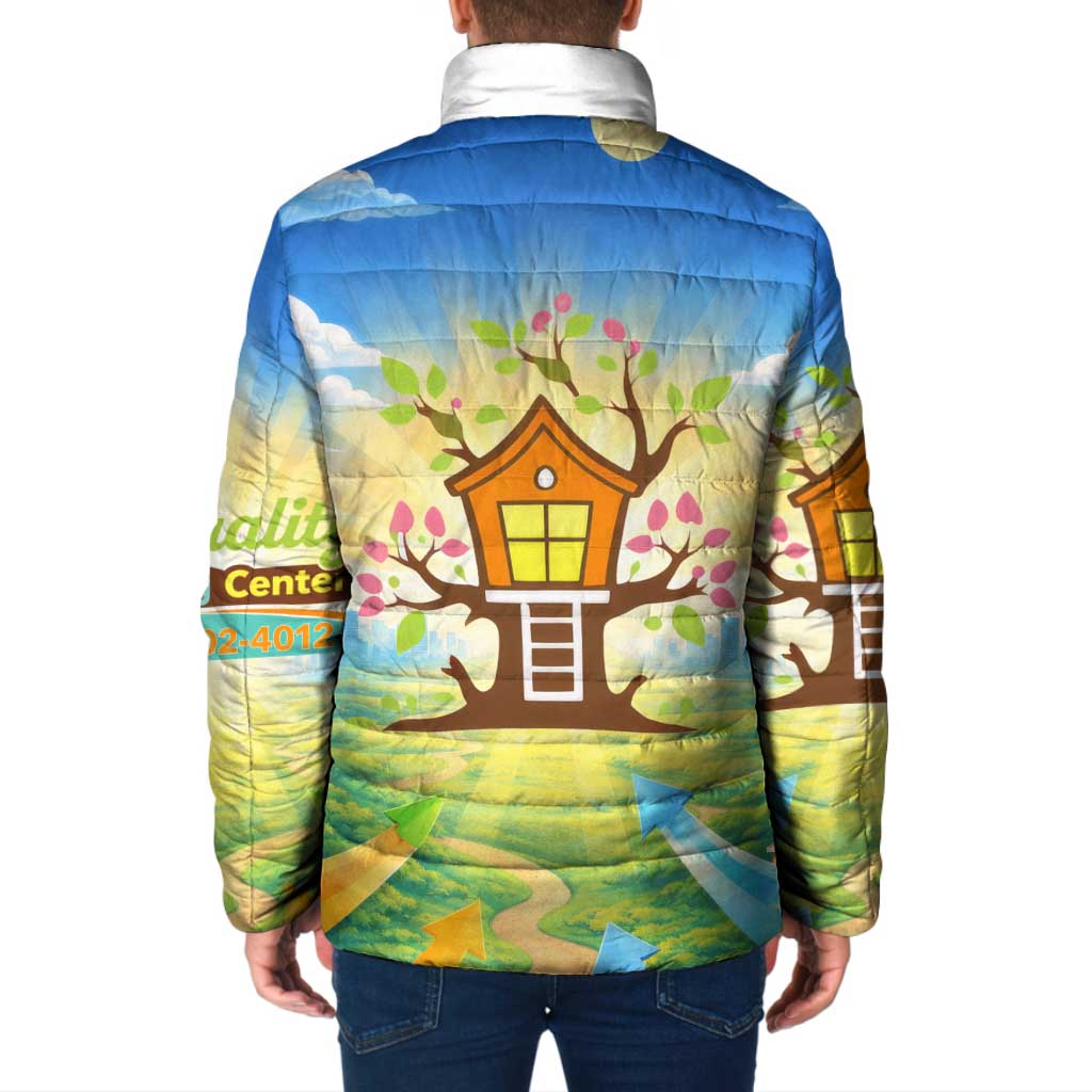 Quality Learning Center Padded Jacket Funny Day Care Bright and Playful Branded