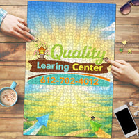 Quality Learning Center Puzzle Funny Day Care Bright and Playful Branded