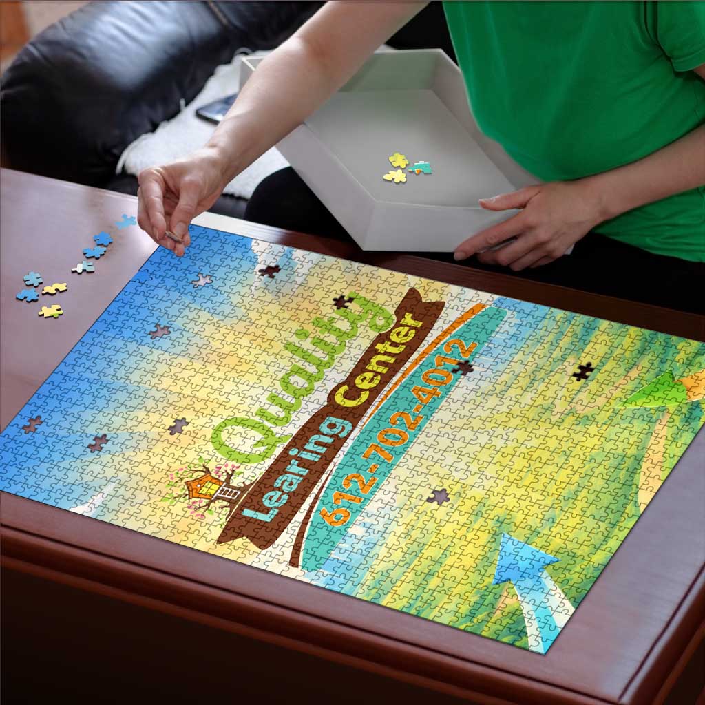 Quality Learning Center Puzzle Funny Day Care Bright and Playful Branded