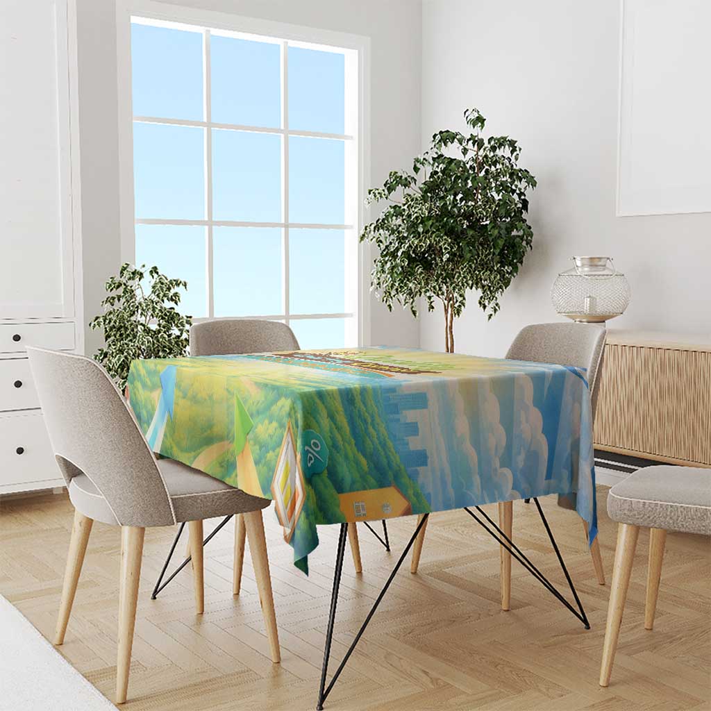 Quality Learning Center Tablecloth Funny Day Care Bright and Playful Branded