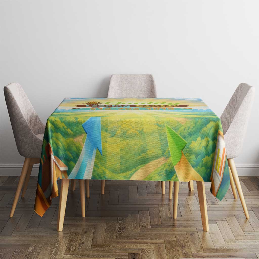 Quality Learning Center Tablecloth Funny Day Care Bright and Playful Branded