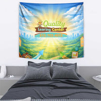 Quality Learning Center Tapestry Funny Day Care Bright and Playful Branded
