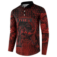 Fenrir Norse Wolf Button Sweatshirt Viking Runic Celtic Knot Dark Art