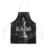 King Chess Piece Apron Dark Gothic Fantasy Board Game Art