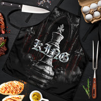 King Chess Piece Apron Dark Gothic Fantasy Board Game Art