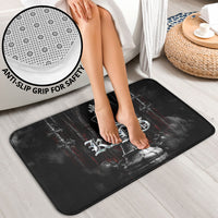 King Chess Piece Bathroom Set Dark Gothic Fantasy Board Game Art