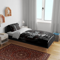 King Chess Piece Bedding Set Dark Gothic Fantasy Board Game Art
