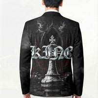 King Chess Piece Blazer Dark Gothic Fantasy Board Game Art