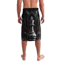 King Chess Piece Lavalava Dark Gothic Fantasy Board Game Art