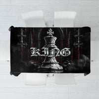 King Chess Piece Tablecloth Dark Gothic Fantasy Board Game Art