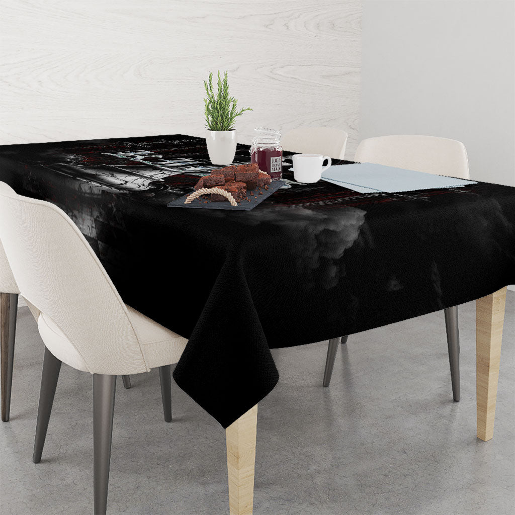 King Chess Piece Tablecloth Dark Gothic Fantasy Board Game Art