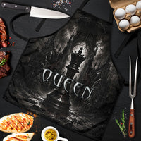 Chess Queen Apron Strategic Board Game Gothic Dark Fantasy