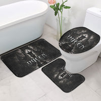 Chess Queen Bathroom Set Strategic Board Game Gothic Dark Fantasy