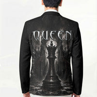 Chess Queen Blazer Strategic Board Game Gothic Dark Fantasy