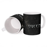 Chess Queen Ceramic Mug Strategic Board Game Gothic Dark Fantasy