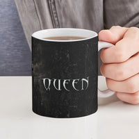Chess Queen Ceramic Mug Strategic Board Game Gothic Dark Fantasy