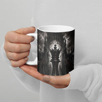 Chess Queen Ceramic Mug Strategic Board Game Gothic Dark Fantasy