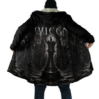 Chess Queen Cloak Strategic Board Game Gothic Dark Fantasy